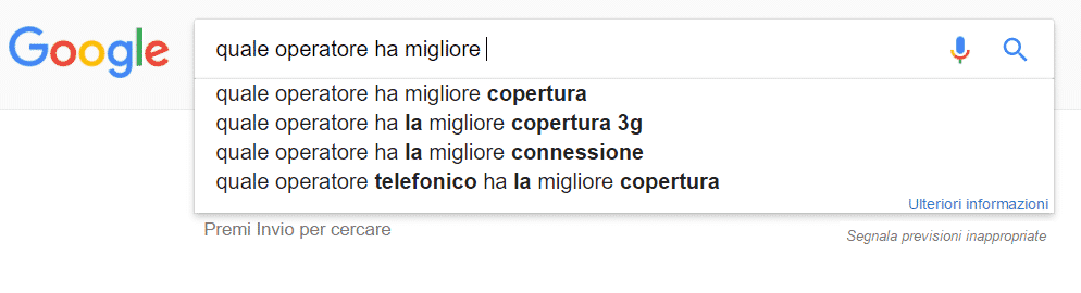scegliere operatore telefonico