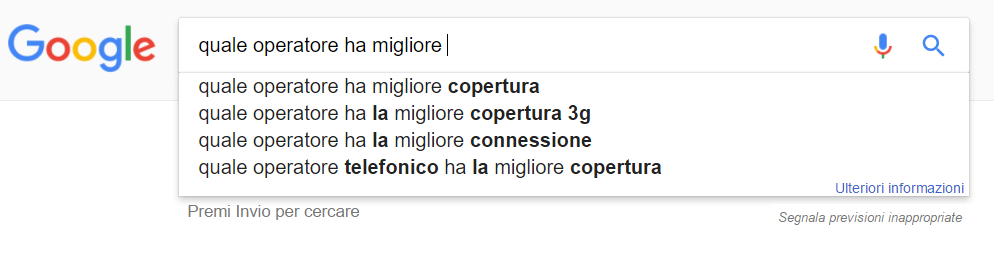 scegliere operatore telefonico