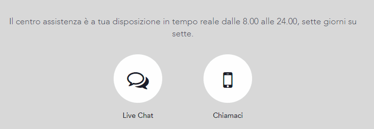 assistenza disney+ via chat e telefono