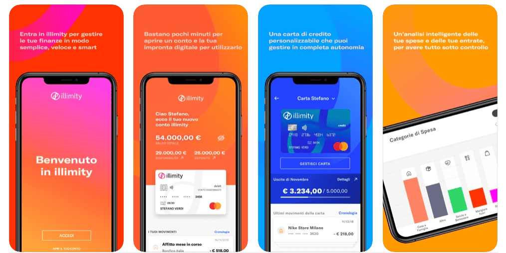illimity bank aprire conto app
